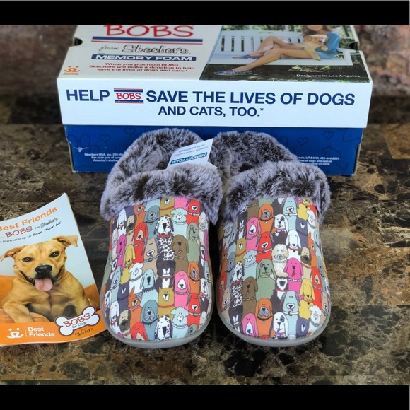 Skechers  Dog Cuddle Mutts Slip On Casual Shoes - Picture 9 of 16